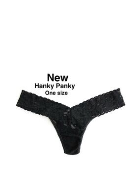 New Hanky Panky Lace Low Rise Thong⭐️⭐️⭐️⭐️
